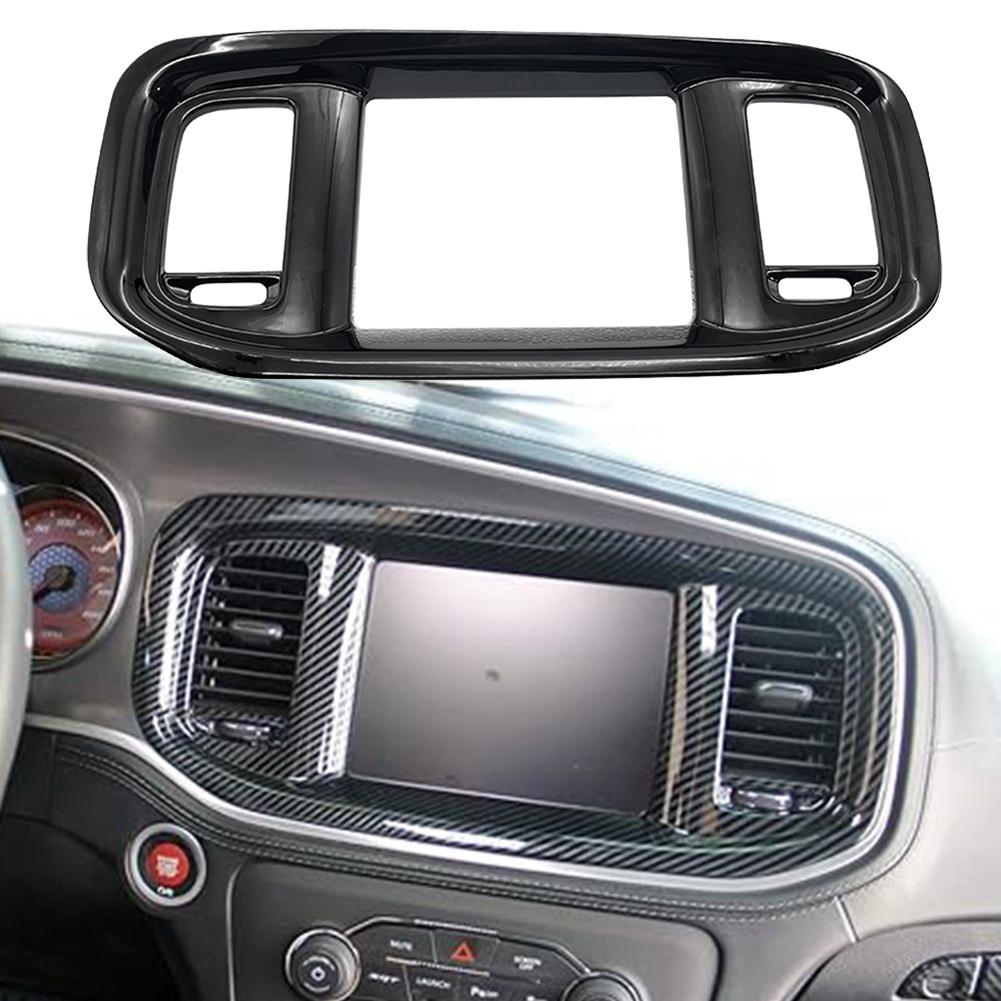 

Накладка на рамку экрана навигации DVD-плеера приборной панели автомобиля для Dodge для Charger 2015 Накладка на рамку экрана навигации DVD-плеера приборной панели автомобиля для Dodge для Charger 2015