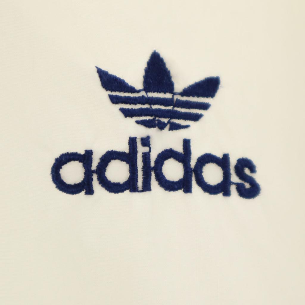 Adidas 70s Vintage Descente Nylon Jacket Ivory Men's Used