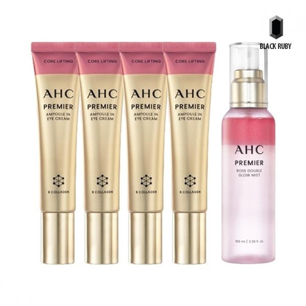

AHC Eye Cream Season 12 40ml x4+ Rose Double Glow Mist 100ml Single product/20