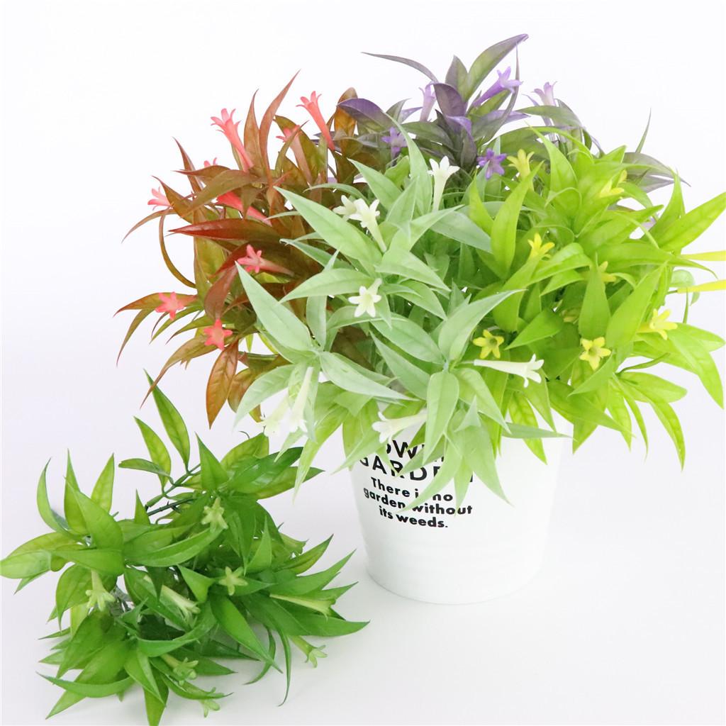 Plastic Fake Floral With Eucalyptus And Chrysanthemum For Party Decorations