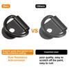 X AUTOHAUX D-Ring Tie Down Anchor D-Ring Anchor Lashing Rings for Trailer Truck Boat