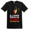 Garth Brooks Chanteur Country Chapeau de Cowboy Portrait Graphique T-shirt Tee pour Fan de Concert