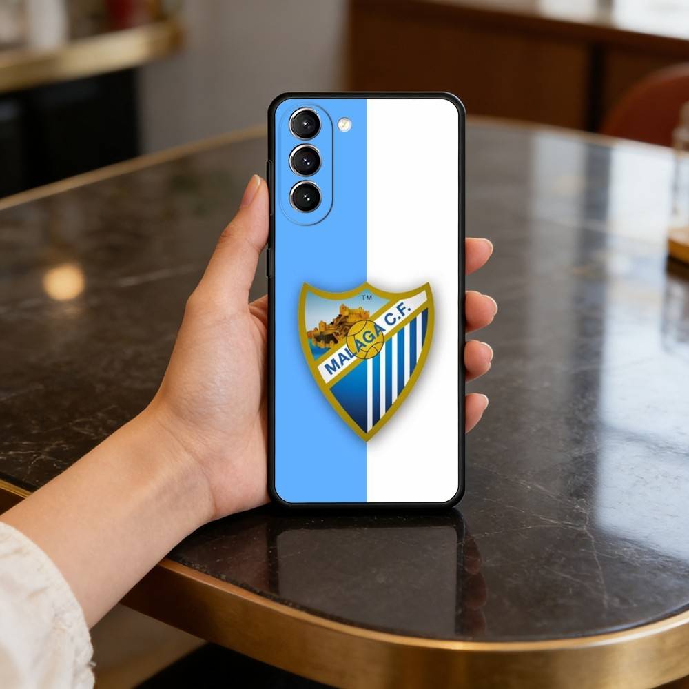 M-Malaga-GA C-CF Handyhülle Für Samsung S25,24,23,22,30,21,10,9,Ultra,Plus,Lite,FE,4,5 G Weiche Schwarze Hülle