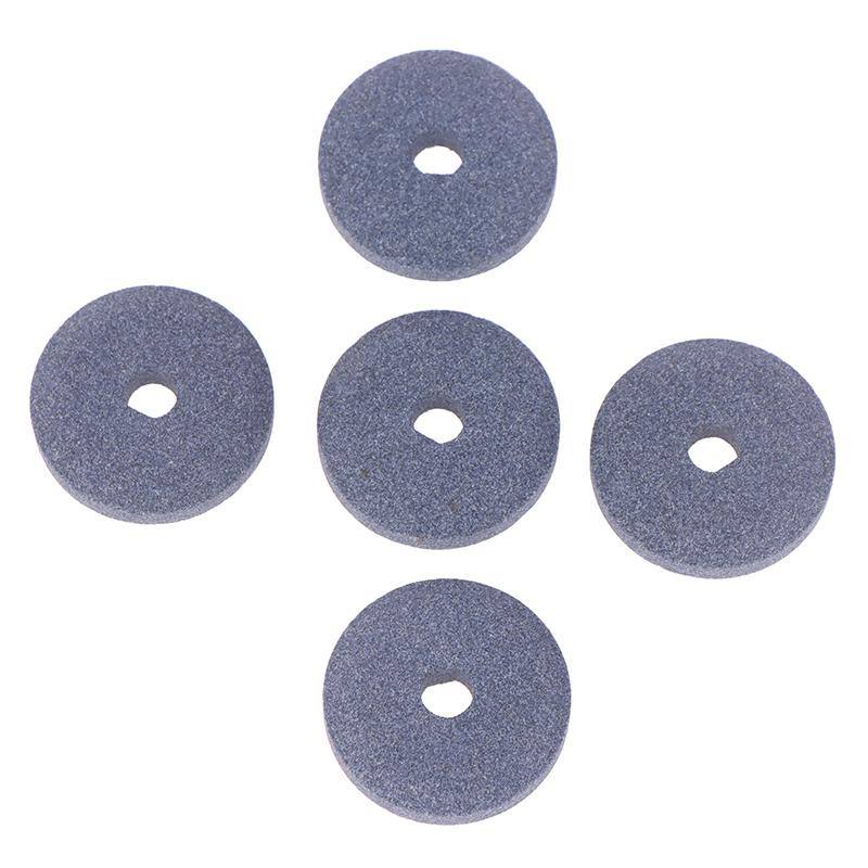 5Pcs 3Cm Grey Sharpener Stones Electric Motorized Knife Sharpener Accessories Kitchen Tool Sharpener Replacement Grinding Wheel