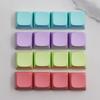 20 Stück Farb-PBT 1U Tastenkappen-Set XDA Höhe XDA Druck Leere Tastenkappe Zum Personalisieren von Mechanischen Tastaturen Verbessert das Tippen