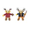 2026 New 99 Nights In The Forest Plush Game Merchandise Brown Stand And Sit Elk Deer White Owl Stuffed Doll Pillow For Kid Gifts