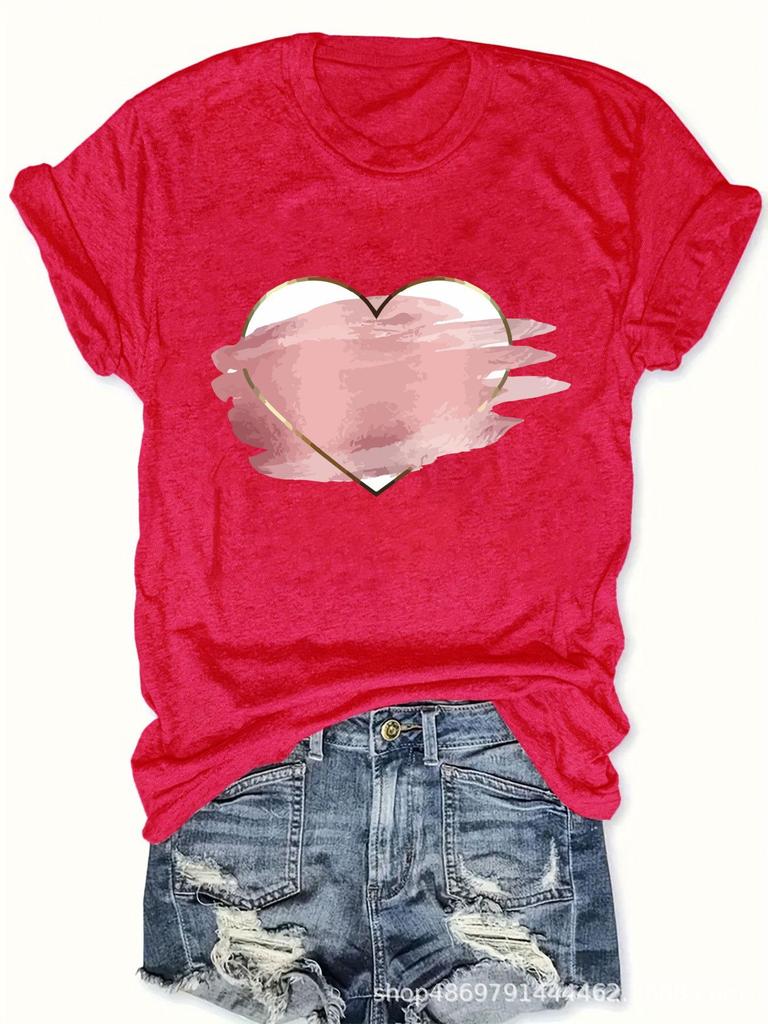 Women's Fashion Round Neck T-Shirt