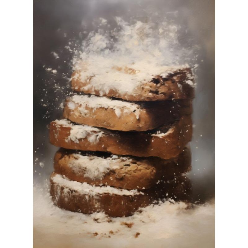 Vintage Zimní/Vánoční Lyže Sníh Venkovská Krajina Umělecký Plakát Plátno Malba Nástěnný Tisk Obrázek pro Obývací Pokoj Domácí Dekorace