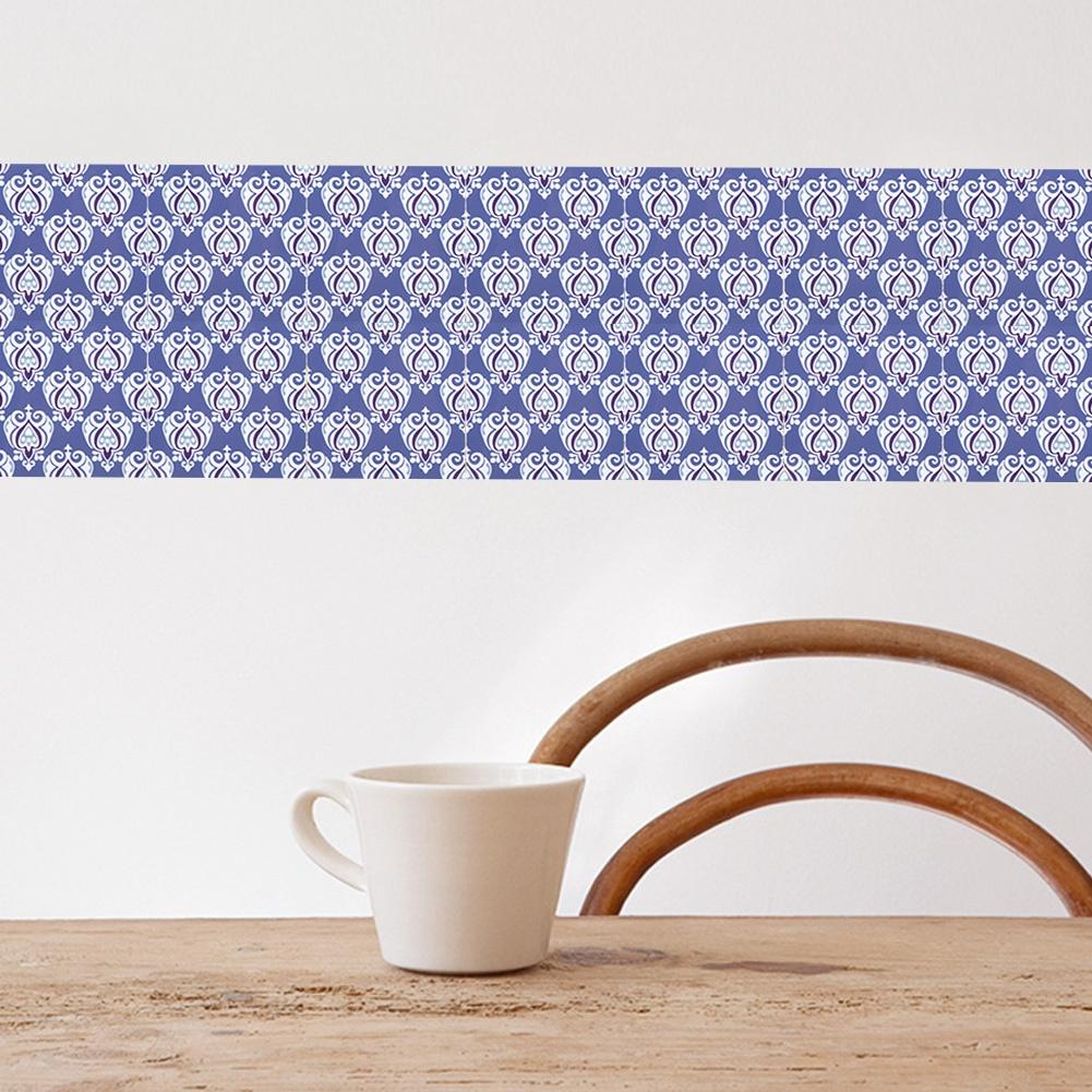 10Pcs Set 15x15cm Retro Style Tile Sticker Kitchen Floor Bathroom Anti Skid Waterproof Sticker
