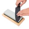 Sharpening Stone Stand Included HFS(R) Double-Sided Set, Surface-Straightening Stone, Sharpener, #400, #1000, #3000, #8000,