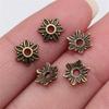 Small Bead Cap Spacer End Caps Antique Bronze Zinc Alloy Jewelry Making Craft Part As DIY Bead Cap
