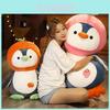 Lovely Fruit Penguin Stuffed Animal Plush Toy Penguin Zoo Love Penguin Doll Baby Comforter Doll