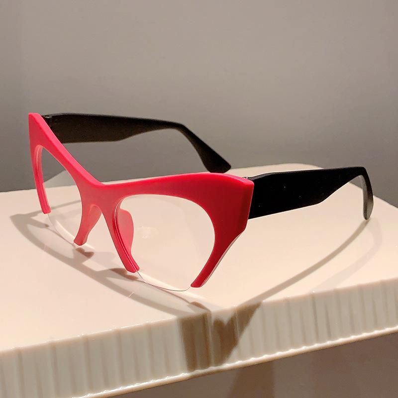 Vintage Anti Blue Light Blocking Optical Cat Eye Glasses Women Myopia Prescription Frame Luxury Brand Designer Sexy Lady Eyewear