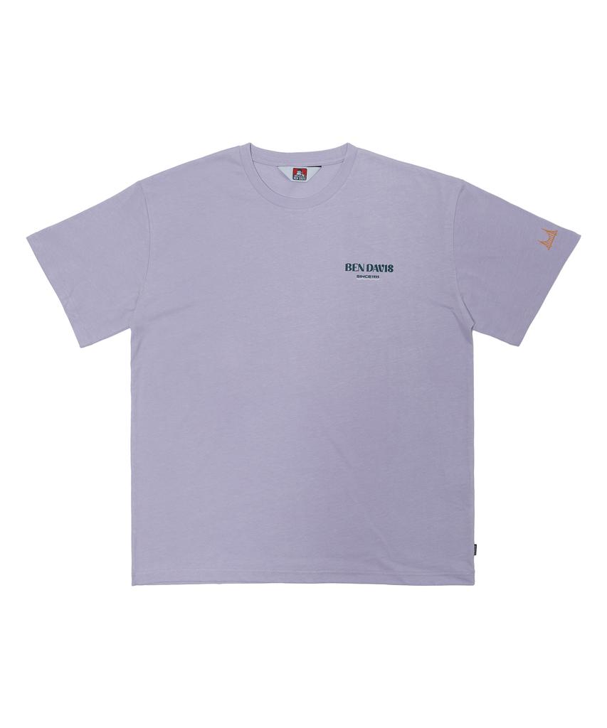 BEN DAVIS Original Arch Print Tee Black