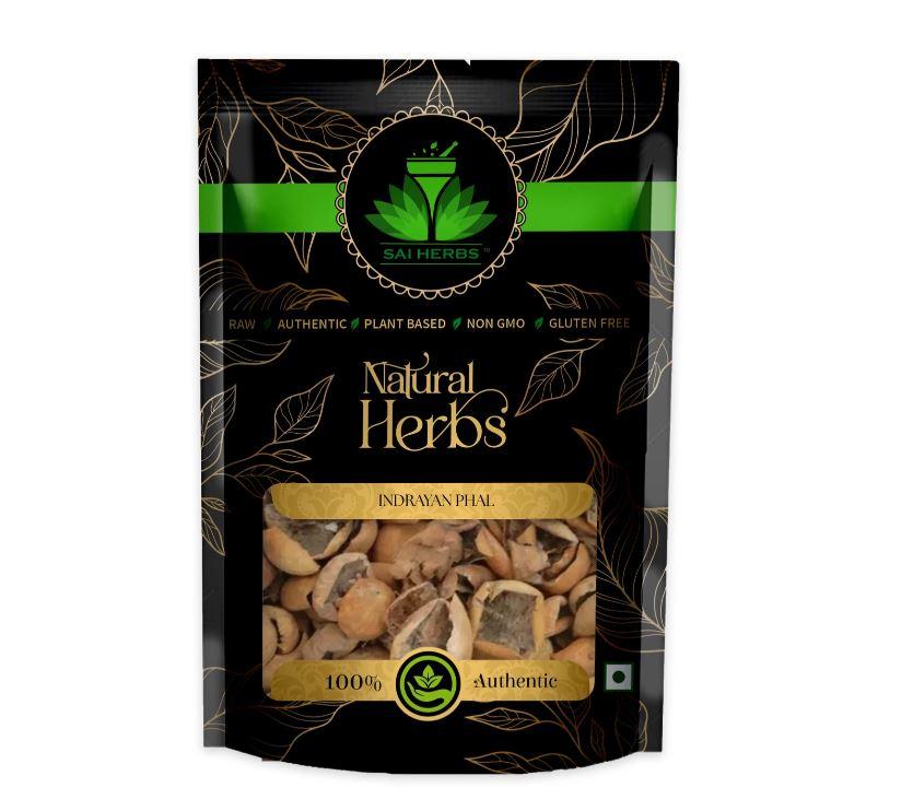 SAI HERBS Indrayan Phal - Pure & Natural (250 g)