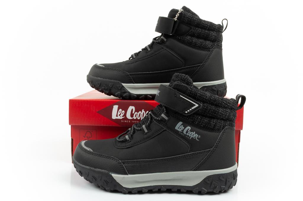 Lee Cooper Synthetic Black [LCJ-25-01-3759K] Y.29