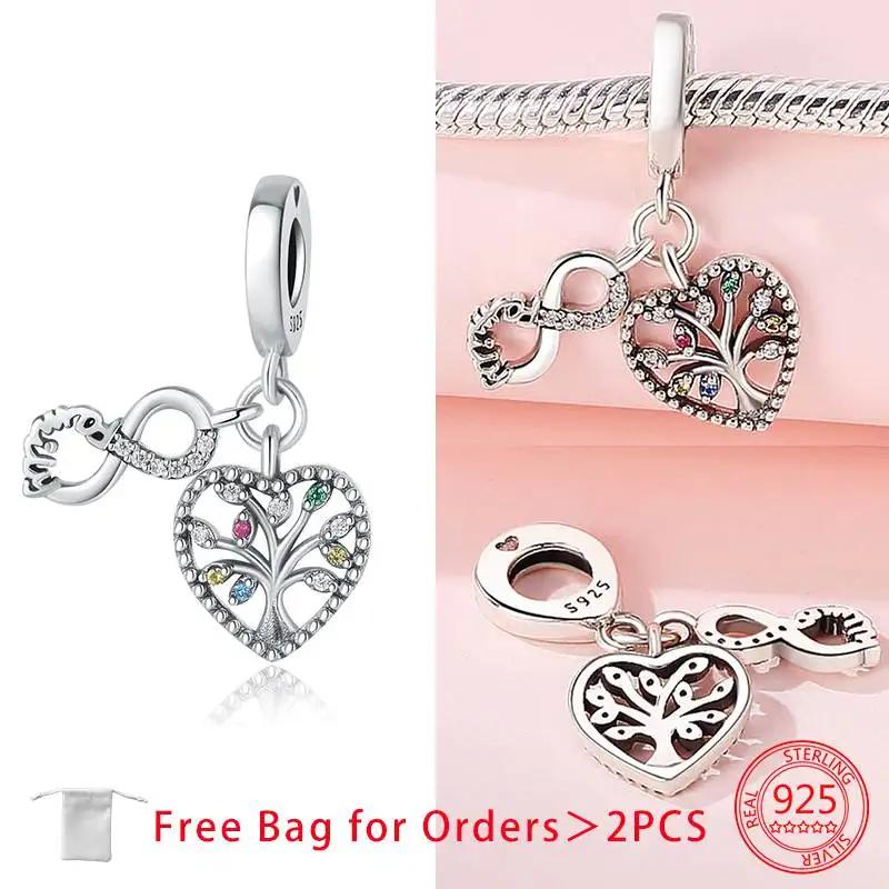 Orginal Copper Heart Wings Charm For Bracelet Bead Jewelry Charm For Woman Making Fine Jewelry Gift Diy Accesory