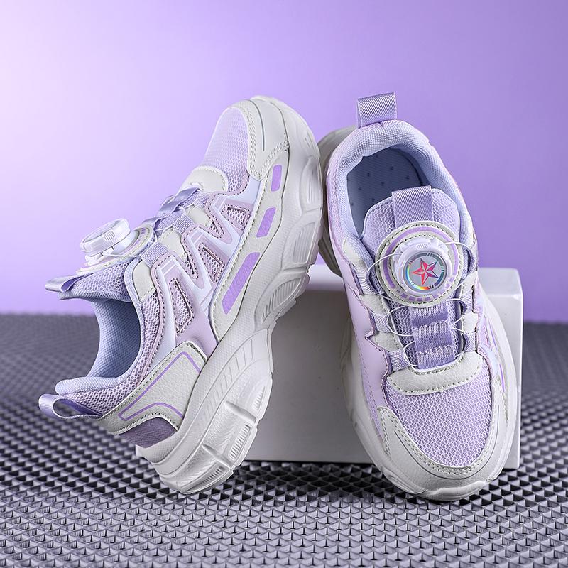 

Дитяче модне дихаюче взуття Four Seasons Діти Студенти Трендові м’яка підошва Хлопчики та дівчатка Спортивні кросівки для бігу 39