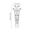 Plant Trellis Metal Plant Support Pothos Support Stakes for Indoor Outdoor Garden Balcony Pothos Monstera Ivy Clematis Gardening