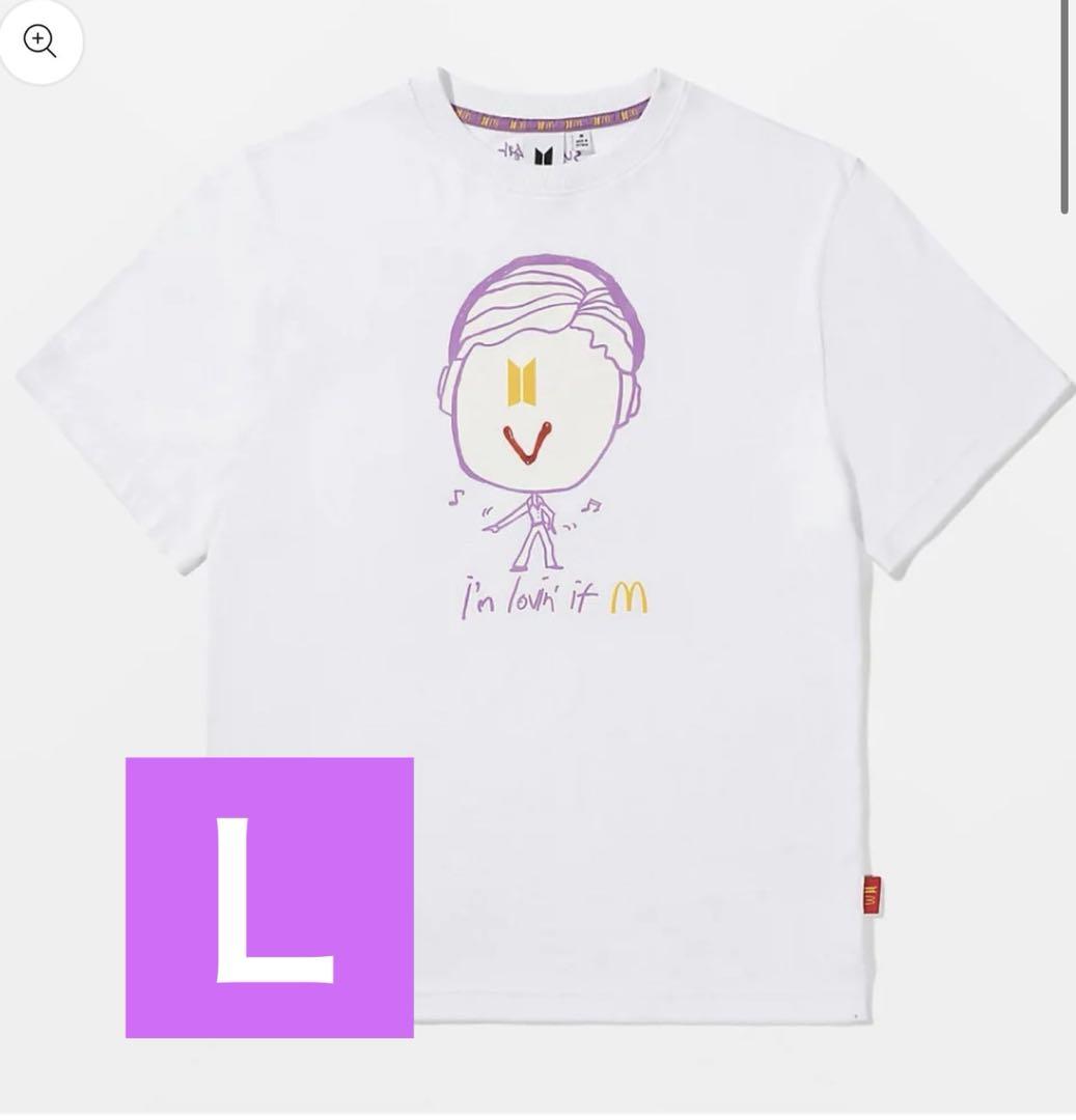 

[USED] BTS V McDonald s T-shirt, size L, official