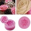 3D Rose Flower Silicone Fondant Mold Bloom Rose Shape Resin Candle Mold for Cake Decoration Chocolate Soap Candy Making Crafts