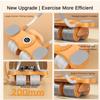 New Large Screen Intelligent Timing Fitness Equipment Silent Rebound Anti Slip and Healthy Belly Wheel Elbow Support Timing Rebound Abdominal Wheel