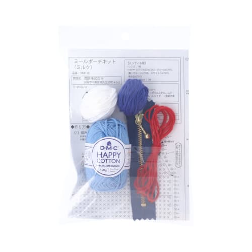 KIYOHARA HAPPY COTTONN meal pouch kit with milk recipe DNK-10