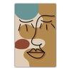 Abstract Matisse Minimalist Line Face Four Color Pattern Artwork Poster Canvas Painting Wall Art Pictures Room Home Decor