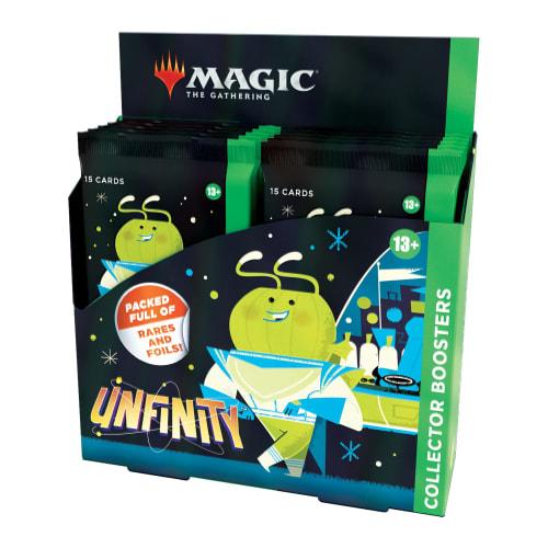 Magic: The Gathering Unfinity Collector Booster (English Version) 12-Pack Set (D07040000) MTG Trading Cards Wizards of the Coast (D07040000)