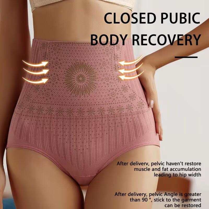 Seamless High Waist Tummy Control Panties Wome's Shaping Pants Comfortable Slimming Briefs Breathable Hip Lift Underwear