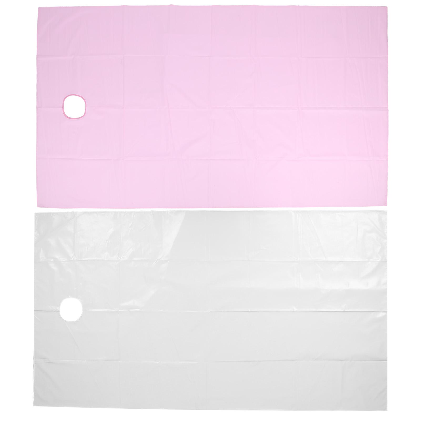 

Простыни для салона красоты с отверстием для дыхания для лица, чехол для стола для спа-процедур, массажные принадлежности(Белый Темный