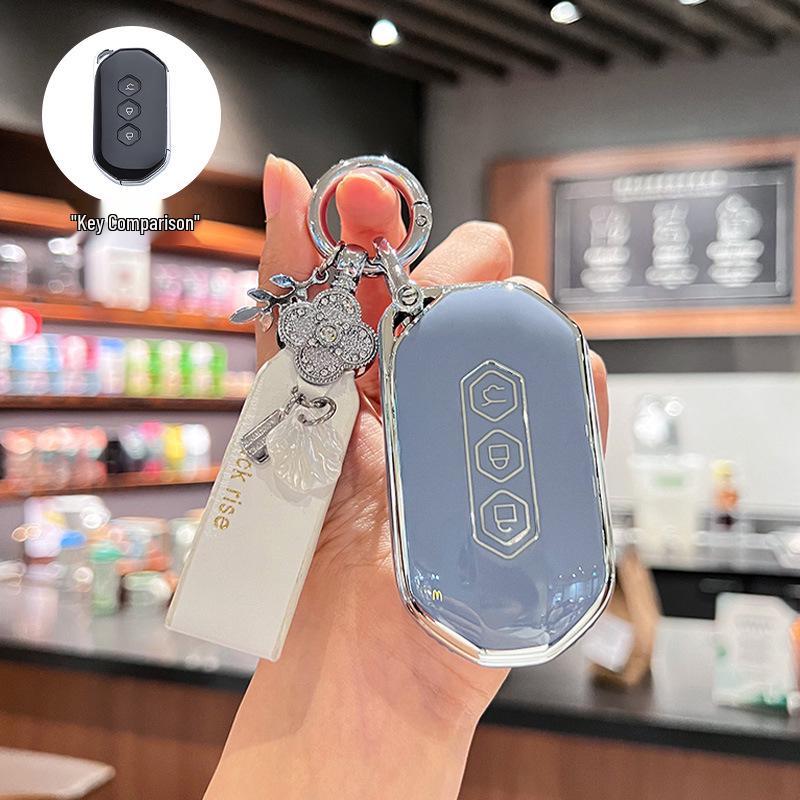 Herren Auto Schlüsselhülle für Wuling E5 Starlight, 730 Star Chaser und Star Cloud Jiachen Kaijie Modelle