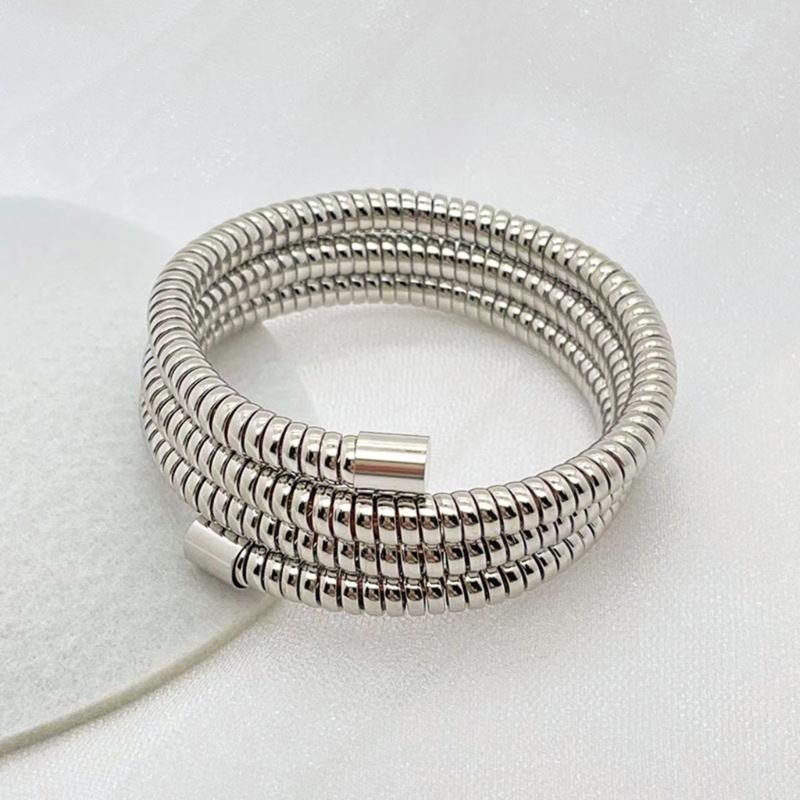 Wrap Arm Bracelet Flexible Stackable Bracelet Elastic Wristband Fashion Wrist Jewelry Wrist Accessory for Any Outfit
