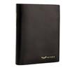 Wings Men' Cowhide Leather Wallet Black