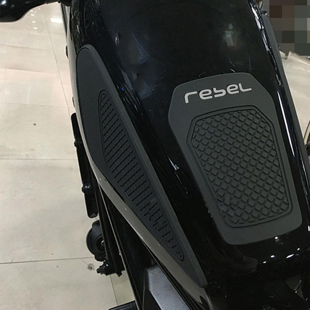 Honda REBEL CM500/300 Modifikovaná Protiskluzová Gumová Ochranná Nálepka na Palivovou Nádrž