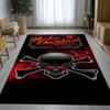 Retro H-Harleys Racing Moto Living Room Non-Slip Area Rug Soft Carpet for Bedroom Kids Playroom Sofa,Home Decor Doormat Gift