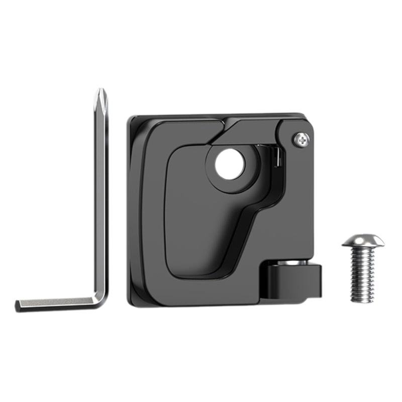 

Versatile Scooter Hook for Carrying Items Foldable Designs Folding Hook Convenient Fold Up Scooter Hook Simple Installs чорний