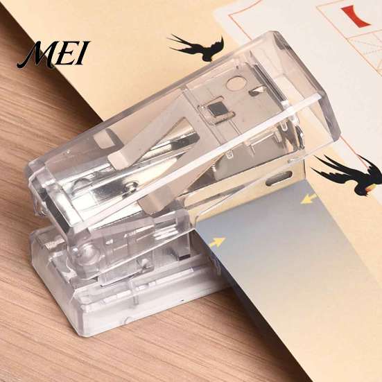 Pocket Size Stapler for Travel Mini Stapler, Compact Size, with Smooth Binding 2 to Small Home Office 15 Pages of Paper, Portable Lightweight Students