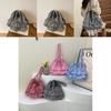 Canvas Checkered Bag Large Capacity Casual Travel For Women