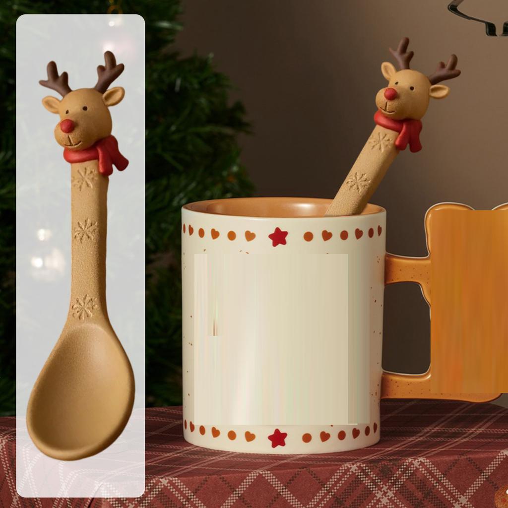 Christmas Food-Grade Silicone Spoon