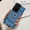 Mandala Style Pattern Shockproof Phone Case for Samsung Galaxy S26 Edge S25 Ultra S24 FE S23 Plus S21 Cover Anti Fall Fundas