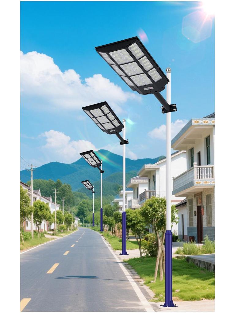 Bentley-Style Solar Street Light: Waterproof Outdoor LED with Motion Sensor