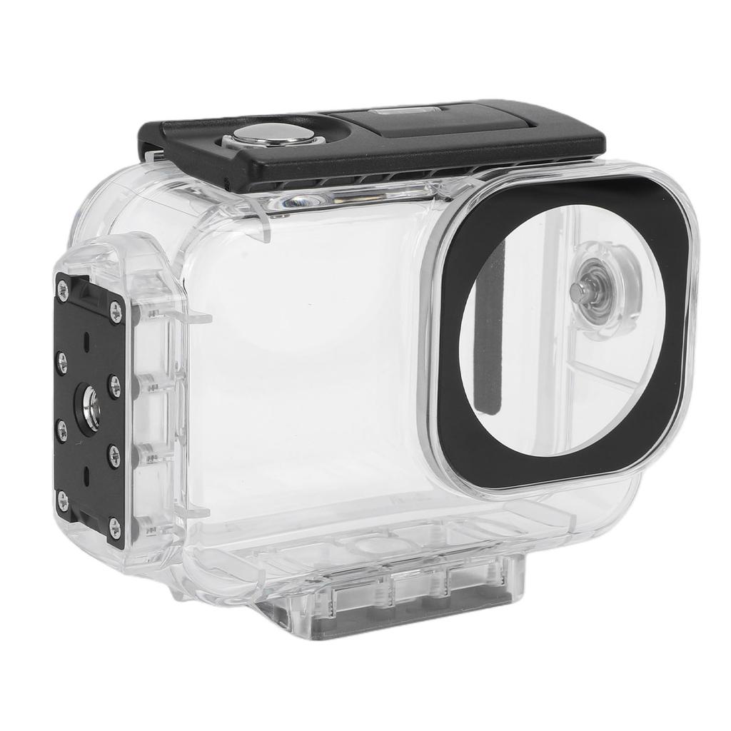 Water Proof Case Fit for DJI OSMO ACTION 6 Camera PC 196FT Quick Release Magnetic Action Camera Protective Underwater