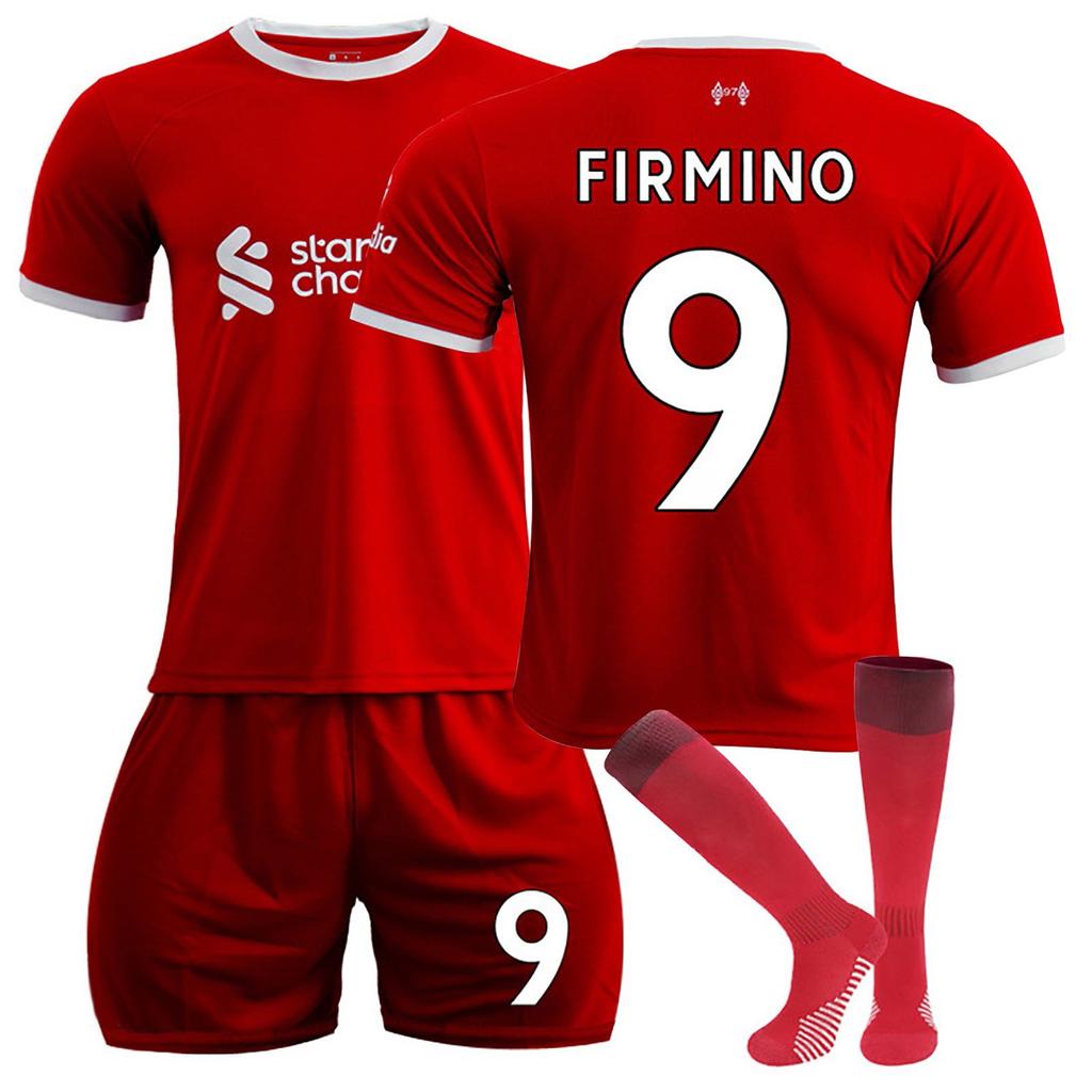 2324 Liverpool-Home Jerseys Children's Football Training Suit Set