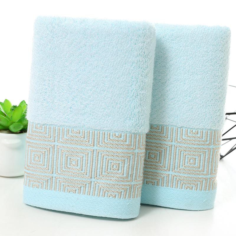 Soft Absorbent Towel with Large Back Lattice