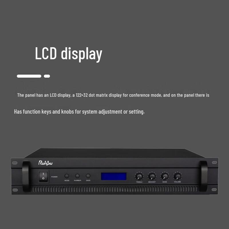 Runpu Professional Wired 1-to-12 Conference Microphone System (CN version)
