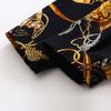 Fashion Women Loose Long Sleeve Printed Turn-down Button Ladies Top Shirts