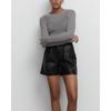 See Through Fashion Λευκό Κομψό ριγέ See Through Γυναικεία μπλουζάκια Μακρυμάνικα T-Shirts Tees Skinny Club Ρούχα για πάρτι