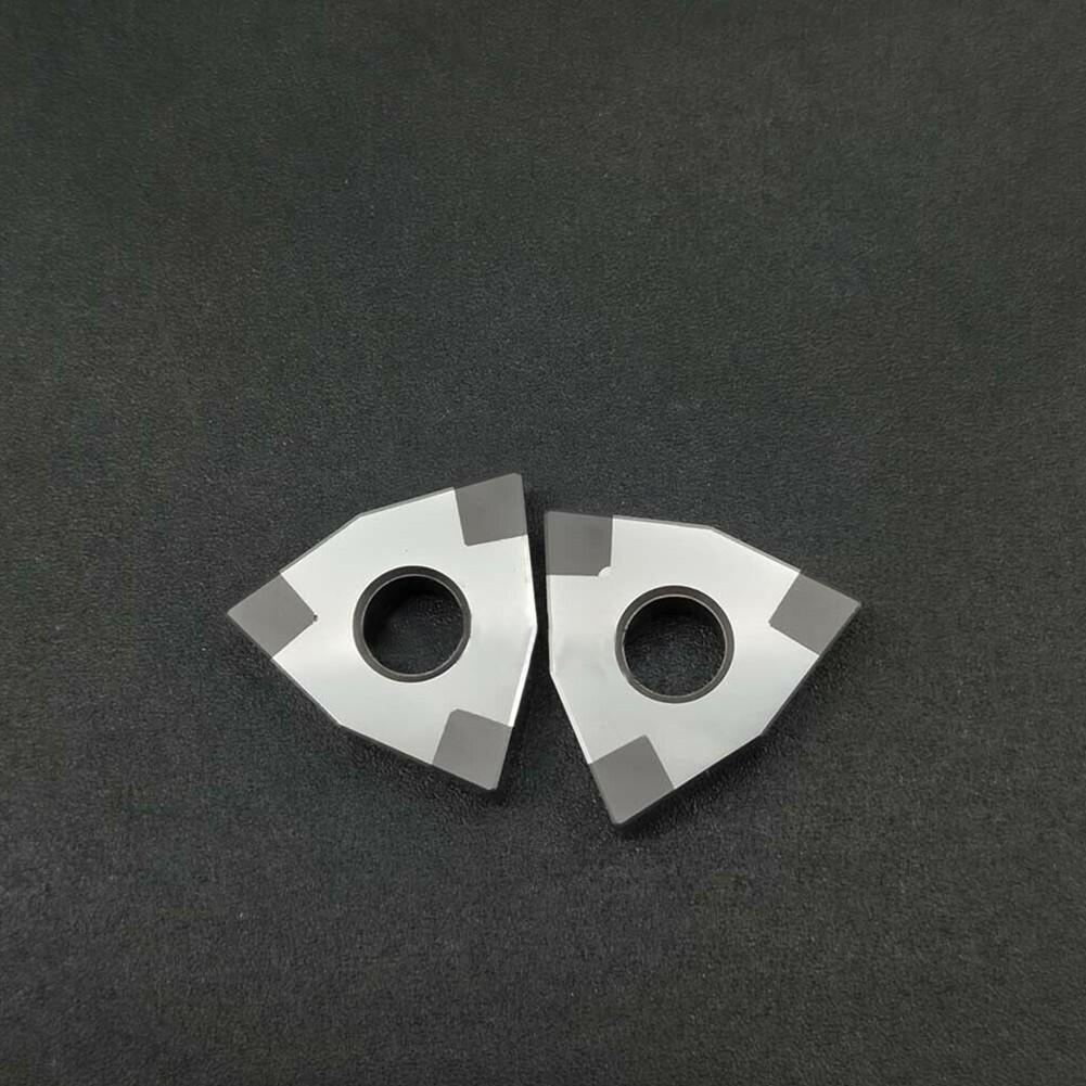 2PCS WNMG080404 CBN WNMG431 CBN Boron Nitride  Insert for Steel,cast Iron