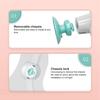 Verstellbarer ergonomischer Baby-Badewannenkissen mit einfachem Ablassdesign